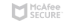 Protetto da McAfee
